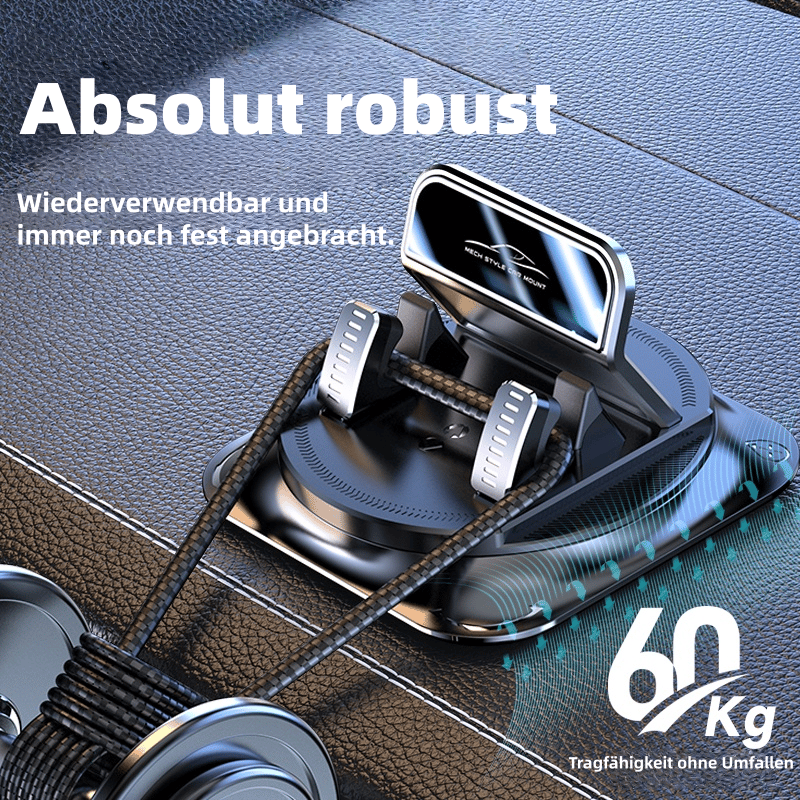 KFZ Handyhalterung Armaturenbrett – einfache Installation, kein Kleber, kein Bohren