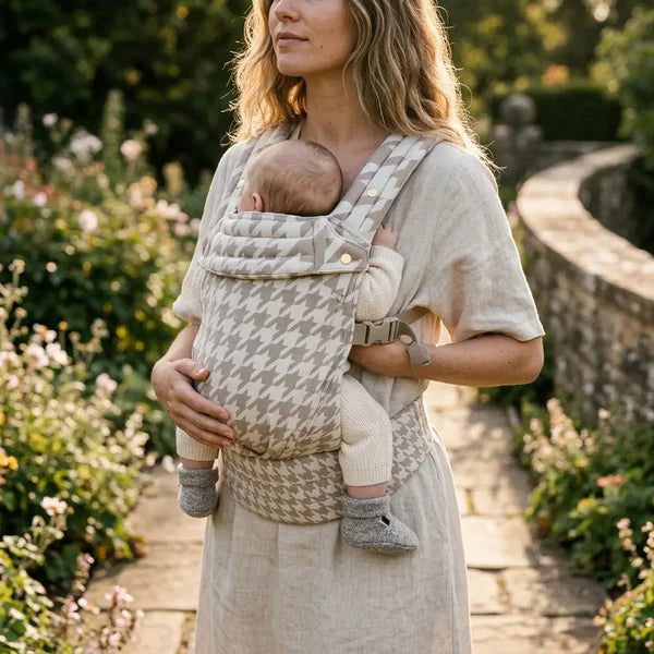Bonnira Babytrage mit ergonomischer M-Position
